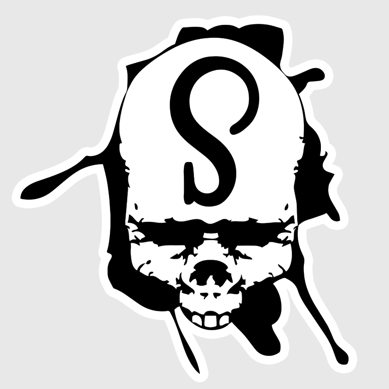 Sherlock Bones Sticker