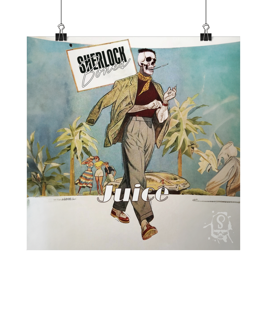 Artwork Print - Sherlock Bones - Juice