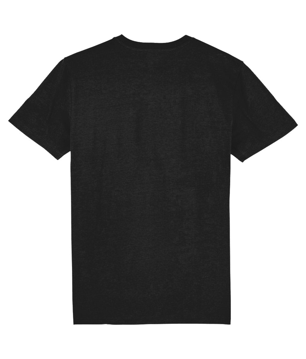 Sherlock Bones "Skull Stamp" T-Shirt (Black/White)