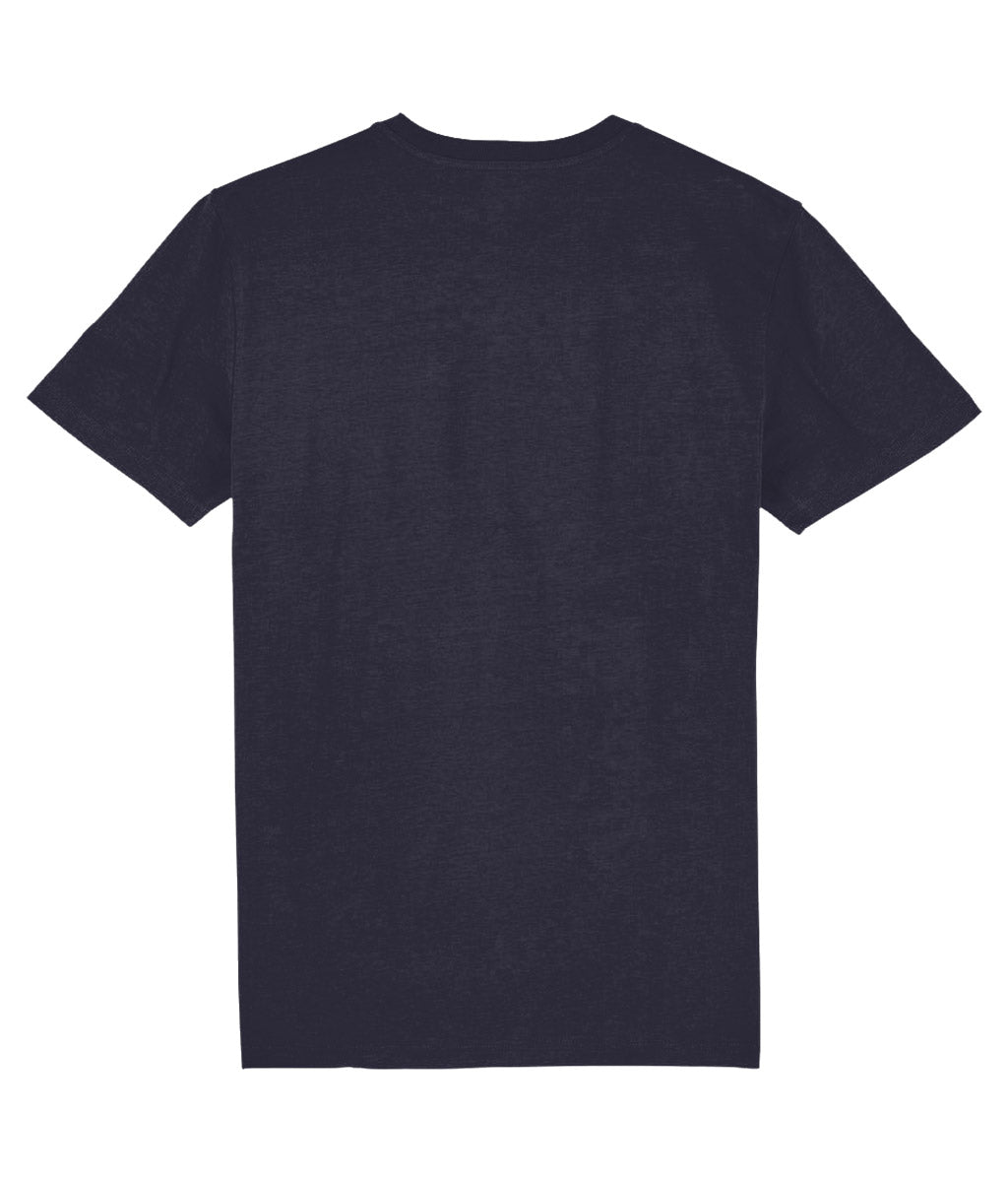 Sherlock Bones "Skull Stamp" T-Shirt (Dark Navy/Grey)
