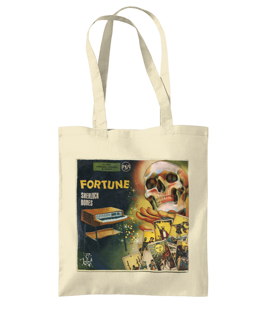 Sherlock Bones "Fortune" Artwork Tote Bag
